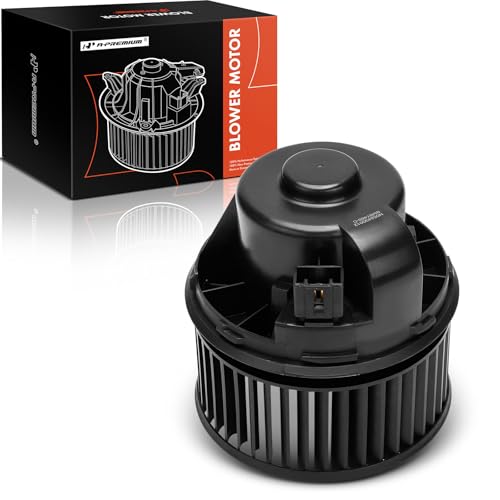 Image of A-Premium Front HVAC Heater Blower Motor Compatible with Ford & Lincoln | for Ford Focus 2012-2018, Escape 2013-2016, Transit Connect 2014-2020, C-Max 2013-2018 & Lincoln MKC 2015-2016, with Fan Cage