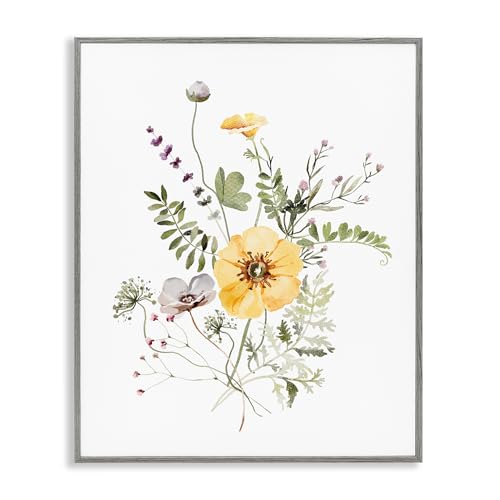 Giclée encadrée d'art Stupell Industries Lettered and Lined couleur grise