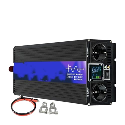 Transformateur solaire automobile 4000w 24v 220v convertisseur tension pur sinus