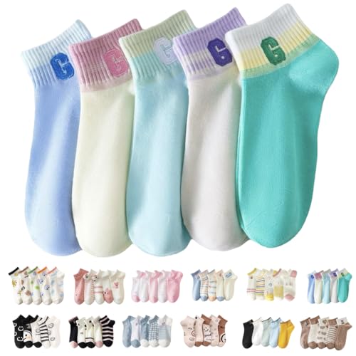 Image of Women's and Girls Cotton Ankle Length Socks