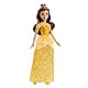 Mattel Disney Prinzessin-Spielzeug, bewegliche Belle-Modepuppe mit glitzernder Kleidung und Accessoires, inspiriert vom Disney-Film, Geschenk für Kinder, HLW11