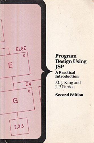 Program Design Using JSP: A Practical Introduction (Macmillan Computer Science S.) view 2
