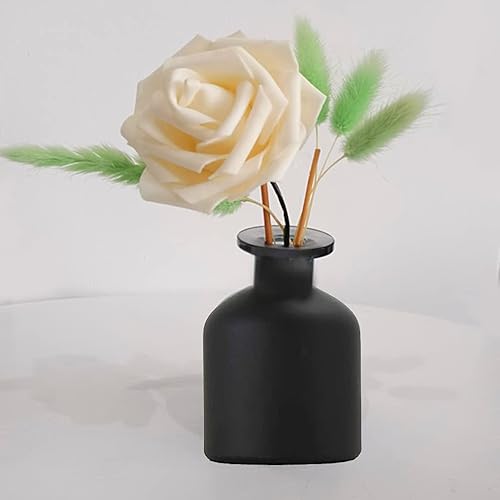 Miniatura 3 de ericotry Paquete de 1 botella difusora de vidrio vacía para aromaterapia, frasco, accesorios de fragancia, uso para bricolaje, juego de varillas