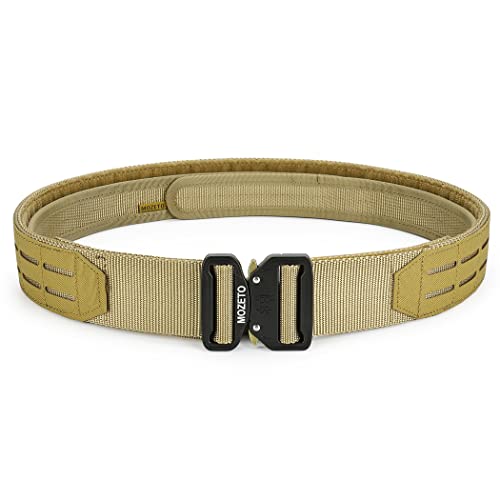 Mozeto Battle Belt Tactical 2" Molle Duty War Combat Quick Release Tactical Belt For Gun Holster #TOP8