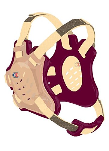 Cliff Keen F5 Tornado Headgear red