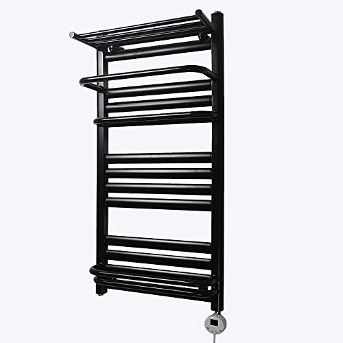 MObyat Toallero Eléctrico,con termostato Antifugas Temporización de 4 Engranajes Temperatura Constante Inteligente Salpicaduras a Prueba de Agua Calentadores de Toallas eléctricos de Ahorro de ener