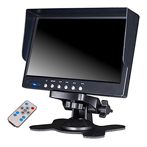 Amazon.co.jp: 7インチ 4分割 モニター 映像入力 専用4ピン
