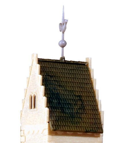 FALLER 130238 - Kirche, Weiss/Opulenter Garten, Medium