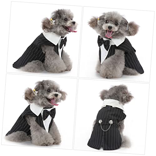 Traje de Esmoquin para Perro BESPORTBLE XL Negro miniatura 4