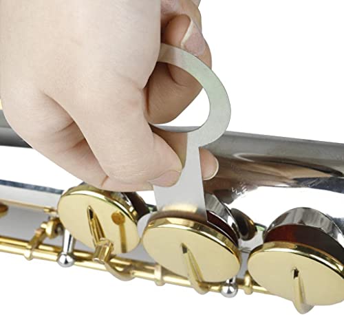 Tuoren Woodwind Instrument Repair Tool Set Saxophone Flute Pad Leveling Tool Spring Hook Key Cover Adjustment Repair Kit Pack Of 17Pieces #TOP4