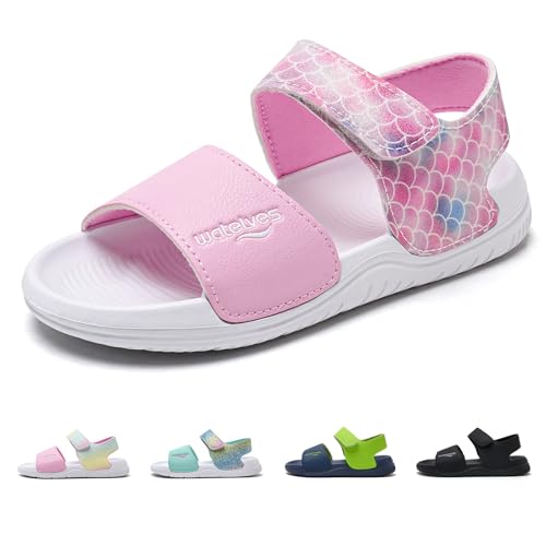 WateLves Sandalen Mädchen Jungen Badesandalen Kinder...