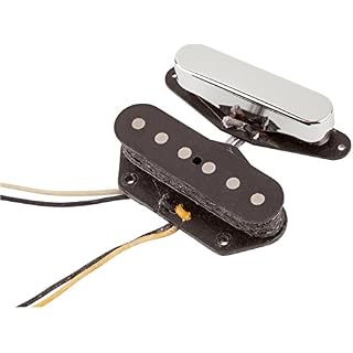 Fender 099-2109-000 Custom Shop ’51 Nocaster Tele Pickup Set – Noir et Nickel - Les Beatles, Paul McCartney, John Lennon, RIngo Starr, George Harrison Fender 099-2109-000 Custom Shop '51 Nocaster Tele Pickup Set - Noir et Nickel – Image 2
