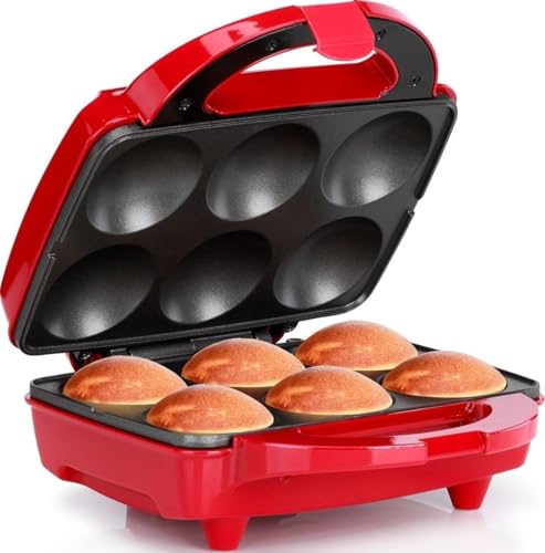 Holstein Housewares Non-Stick 6-Count Electric Cupcake Maker...