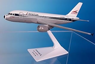American/Allegheny A319-100 1:200 Plastic Snap-Fit Part# AAB-31900H-011