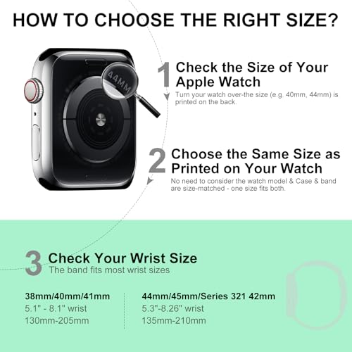 Compatible with Kids Apple Watch Band with Case 38/40/41/42/44/45mm Braided by Polyjoy - Used condition - Image 7