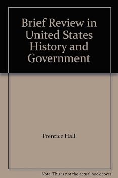 Paperback Brief Review in United States History and Government Book