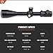 Athlon Optics Argos BTR GEN2 8-34x56 Riflescope - APMR FFP IR MIL, Black
