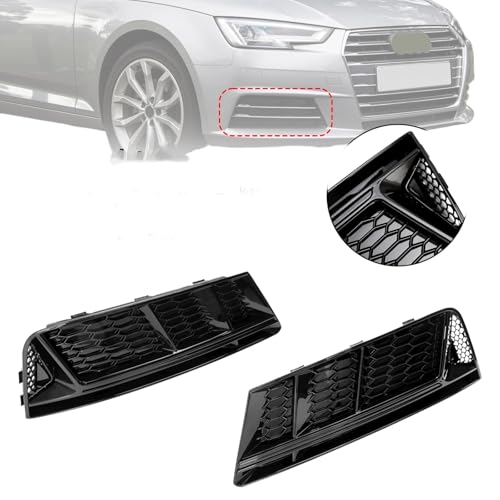 Grille avant brisée ? Calandre inférieure et antibrouillard A4 B9 - 2