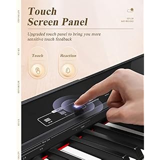 Eastar Piano Numérique 88 Touches Pondérées, Tactile Panneau, Clavier Électrique Pleine Taille pour Débutant avec Pédale… - Les Beatles, Paul McCartney, John Lennon, RIngo Starr, George Harrison Eastar Piano Numérique 88 Touches Pondérées, Tactile Panneau, Clavier Électrique Pleine Taille pour Débutant avec Pédale… – Image 5