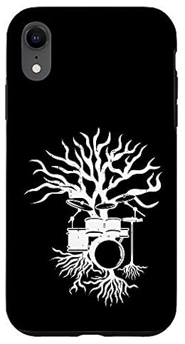 iPhone XR Drum Set Roots Cool Percussion Band Music Drummer Gift Case