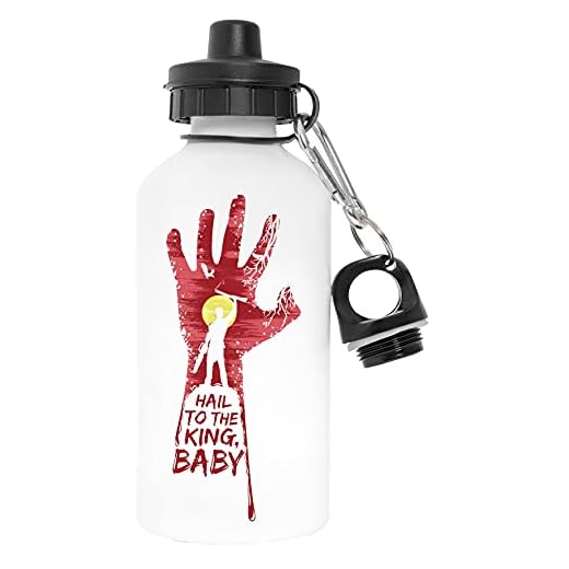 Baby Hail To The King Fri Från Föroreningar Vit Vattenflaska Aluminium För Utomhusbruk Pollutant Free White Water Bottle For Outdoors