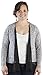 Libian Junior Plus Size Open Front Black Chiffon Underlay Long Sleeve Cardigan