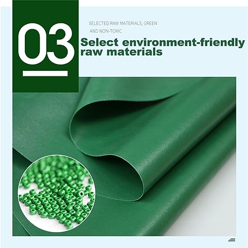 Bâche imperméable PVC vert 2x2,5m bâche de protection piscine et marchandise - 5