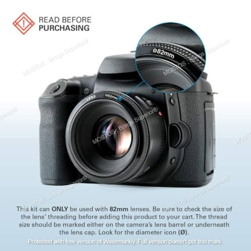 Image of MOSTOS - 82mm Camera UV Filter for Nikon Z9 Z7II Z6II Camera kit NIKKOR Z 24-70mm f /2.8 Lens
