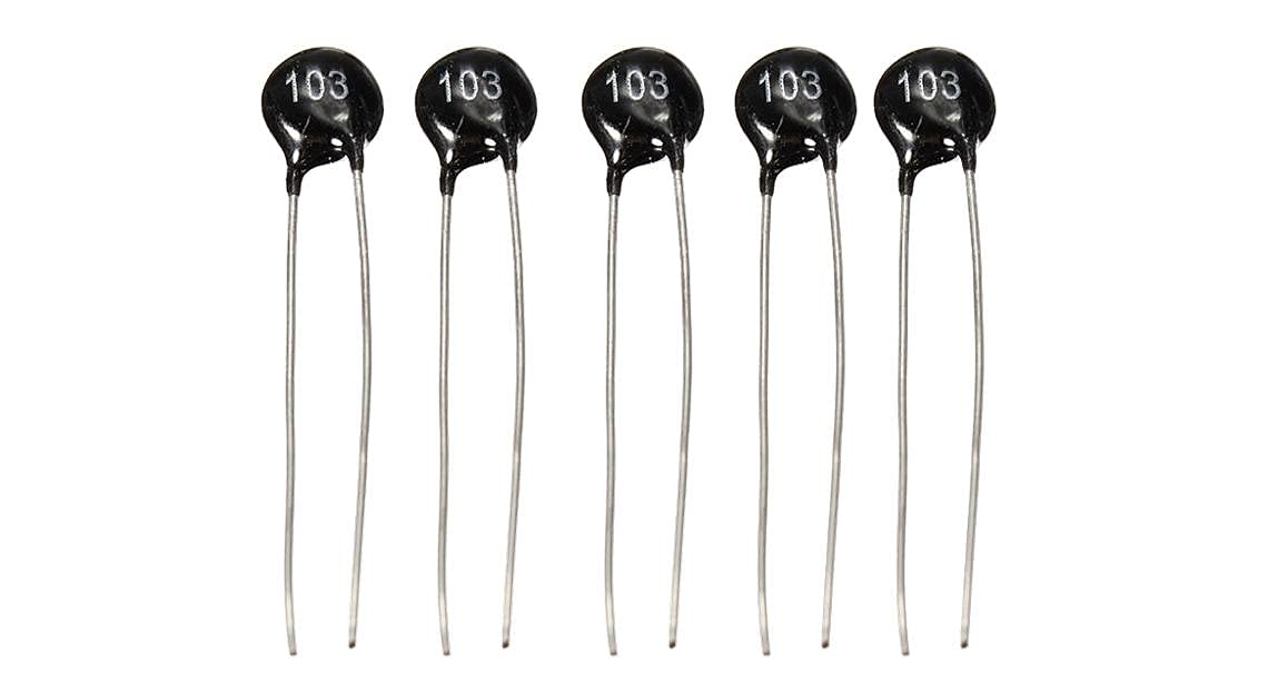 INSIGNIA LABS -10K Ohm Ntc Thermistor Resistor | Heat Sensor Thermistor 103-5pcs (B099J7SR2C) Amazon Price History, Amazon Price Tracker