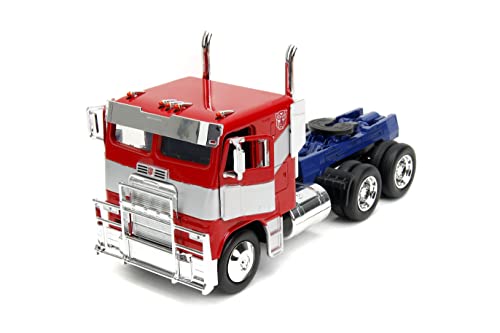 Transformers Rise Of The Beast 1:24 Optimus Prime W/Robot On Chassis Die-Cast Car, Toys For Kids And Adults #TOP6