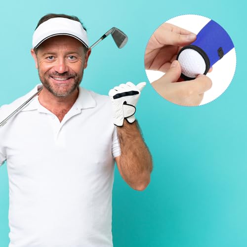 PATIKIL Golf Ball Carry Bag, 4Pack Golf Tee Holder Pouch Portable Neoprene Golf Ball Holder with Clip for Men and Women Storage Gifts, 4 Color by PATIKIL - Image 5