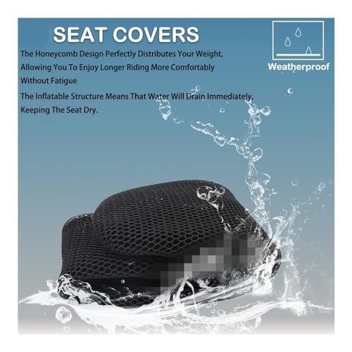 Coussin de siege moto XL750 respirant housse de protection Transalp