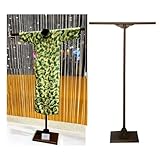 Eleganter Vintage-Kleiderständer, bodenstehend, stilvoller Cheongsam & Hochzeitskleiderhalter, 120 x 160 cm, Kleiderstange für Kleider, Modeaccessoires, Boutique-Schaufenster