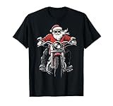 Santa Claus On Motorcycle - Biker Christmas Gifts