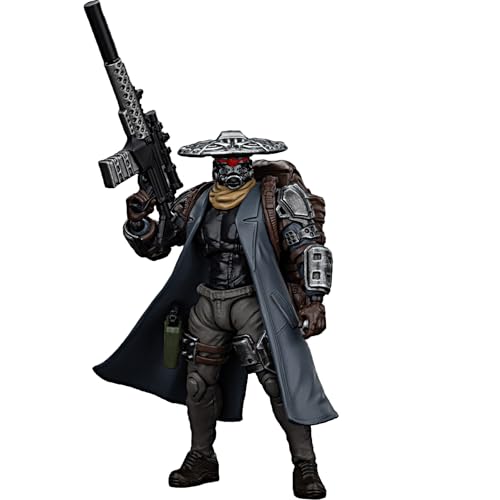 JOYTOY 1/18 Action Figure Shadow Jaeger Squad Raven 4.25-inch Collectible Gifts,Toys for Kids 15+ and Adults