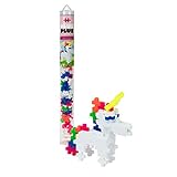 PLUS PLUS – Mini Maker Tube – Unicorn – 70 Piece, Construction Building STEM | STEAM Toy, Interlocking Mini Puzzle Blocks for Kids