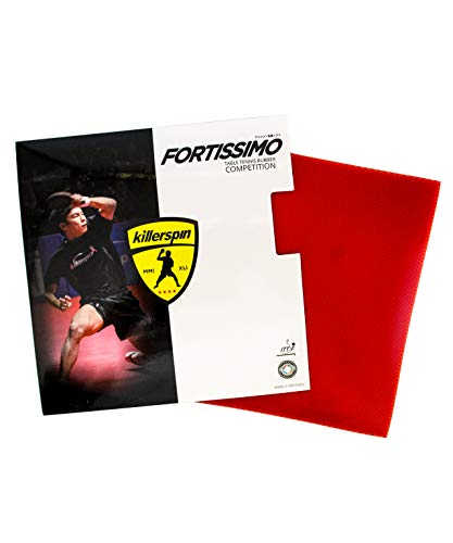 Killerspin fortissimo-high Tension Tisch Tennis Gummi - Max, rot Cover