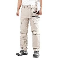 Men's Work Ripstop Waterproof Elastic Waist Cargo Tactical Pant only .99: eDeal Info