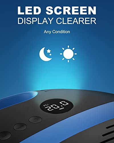 Dama 20 Psi Sup Pump Electric, New Version Paddle Board Pump, Fan Cooling System & Led Screen, Intelligent Dual Stage Inflation & Auto-Off, 12V Car Connector Small Air Pump For Inflatable Mattress #TOP3