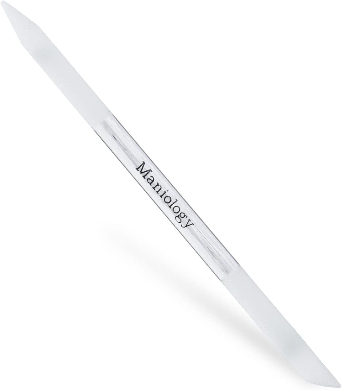 Maniology Glass Cuticle Pusher and Remover Tool | Gentle Nail Care for Precise Cuticle Pushing, Lifting & Cleaning