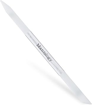 Maniology Glass Cuticle Pusher and Remover Tool | Gentle Nail Care for Precise Cuticle Pushing, Lifting & Cleaning