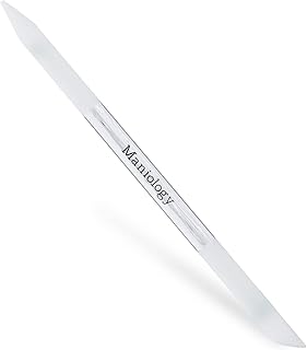 Maniology Glass Cuticle Pusher and Remover, Stamping Nail Art Manicure Tool