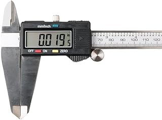 ExGizmo Electronic Digital Caliper 300mm, Stainless Steel 12 Inch Caliper Measuring Tool, Digital Vernier Caliper Gauge Ruler, Easy Switch in SAE (inch) or Metric (mm)