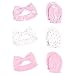 Hudson Baby Baby Headband and Scratch Mitten Set, 6-Piece, Unicorn, One Size