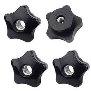 Seiwei YSL-DC-250227D4 Stern-Griffmuttern 4er Pack