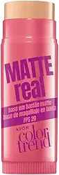 Base em Bastão Matte Real Avon Color Trend - Escolha a sua cor (COR NOVA 140Q)