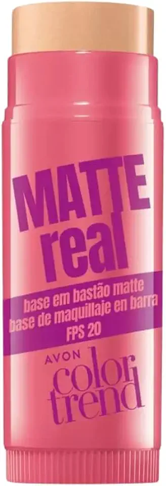 Base em Bastão Matte Real Avon Color Trend - Escolha a sua cor (COR NOVA 140Q)