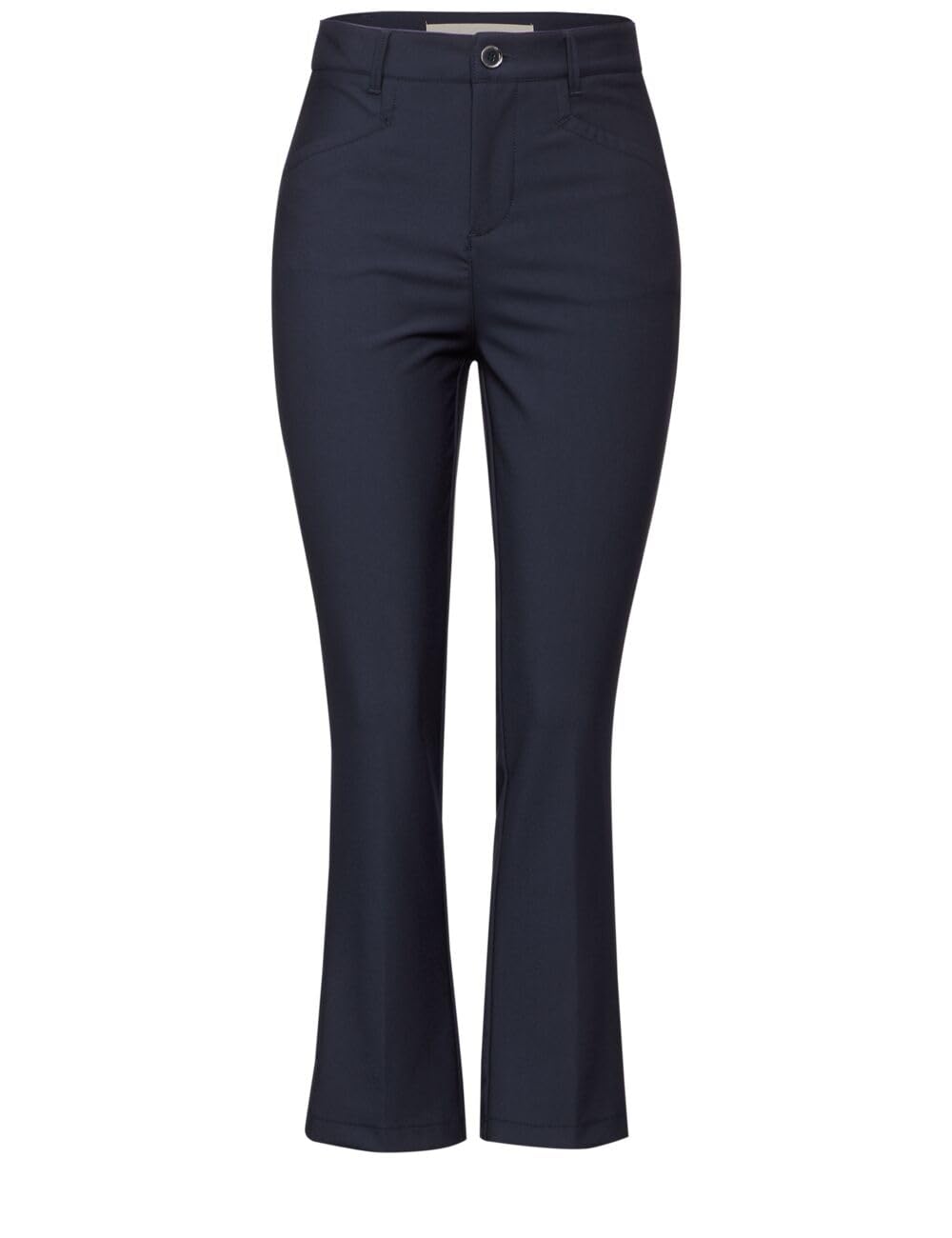 STREET ONE Spodnie Bootcut 7/8, Deep Blue, 36W / 26L