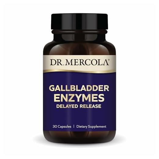 Dr. Mercola Gallbladder Enzymes Dietary Supplement, 30 Servings (30 Capsules), Supports Digestive Health, Non GMO, Soy Free, Gluten Free