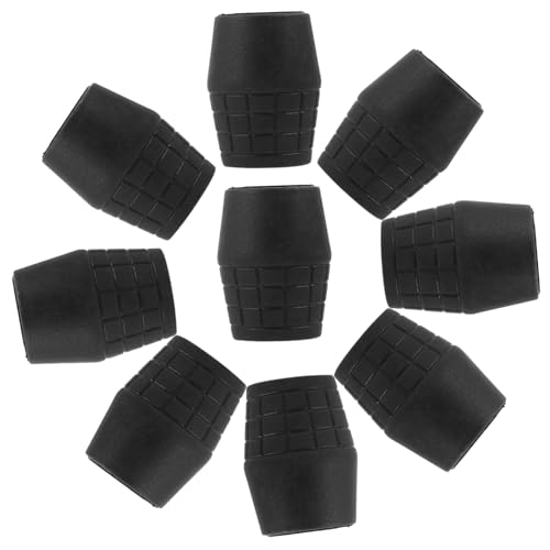 GOOHOCHY Guitar Stand Foot Pads 9 Pack Rubber Bumpers for Guitar Holder Protection Anti-slip Design Protects Floor Easy to Use for/stage/home